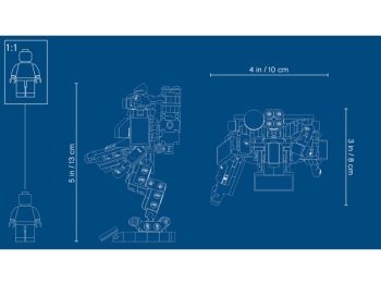  LEGO Overwatch 75987 Omnic Bastion