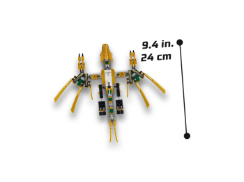 LEGO Ninjago 70666 Złoty Smok
