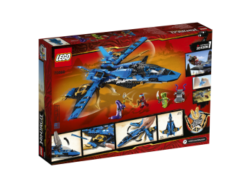 LEGO Ninjago 70668 Burzowy myśliwiec Jaya