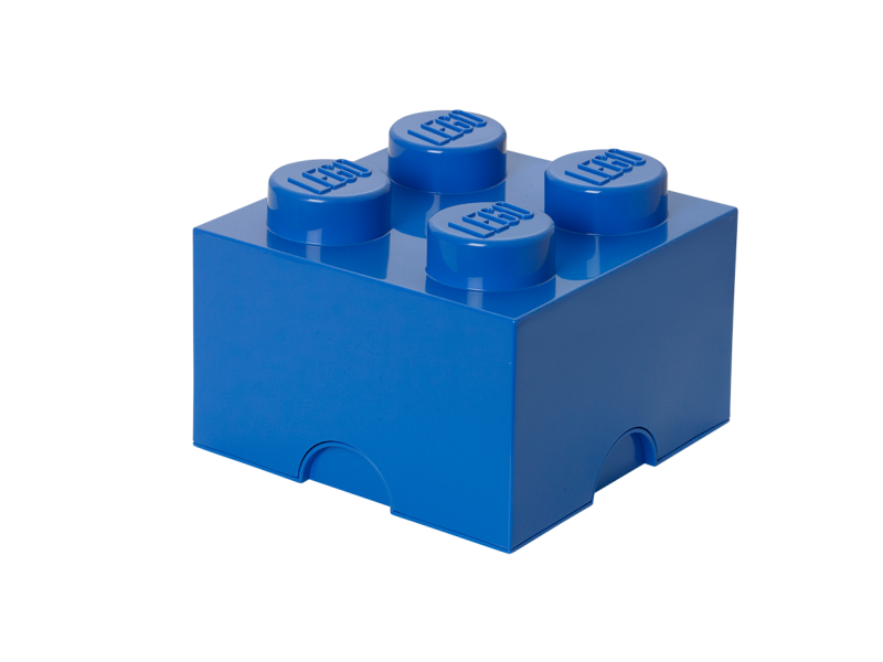 LEGO 40031731 Pojemnik na klocki 2x2 niebieski 