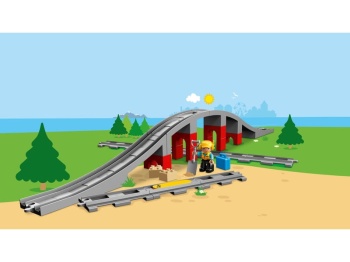 LEGO DUPLO 10872 Tory kolejowe i wiadukt