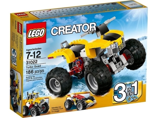 LEGO CREATOR 31022 Quad 3w1