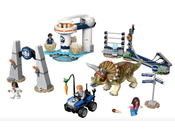  LEGO Jurassic World 75937 Atak triceratopsa