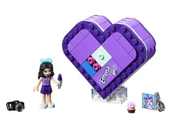  LEGO Friends 41355 Pudełko w kształcie serca Emmy