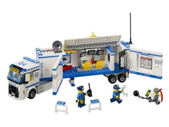 LEGO CITY 60044 Mobilna jednostka policji