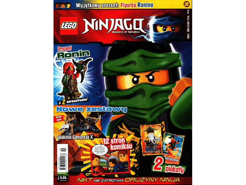 LEGO Ninjago 404101 magazyn 10/2016 + Ronin