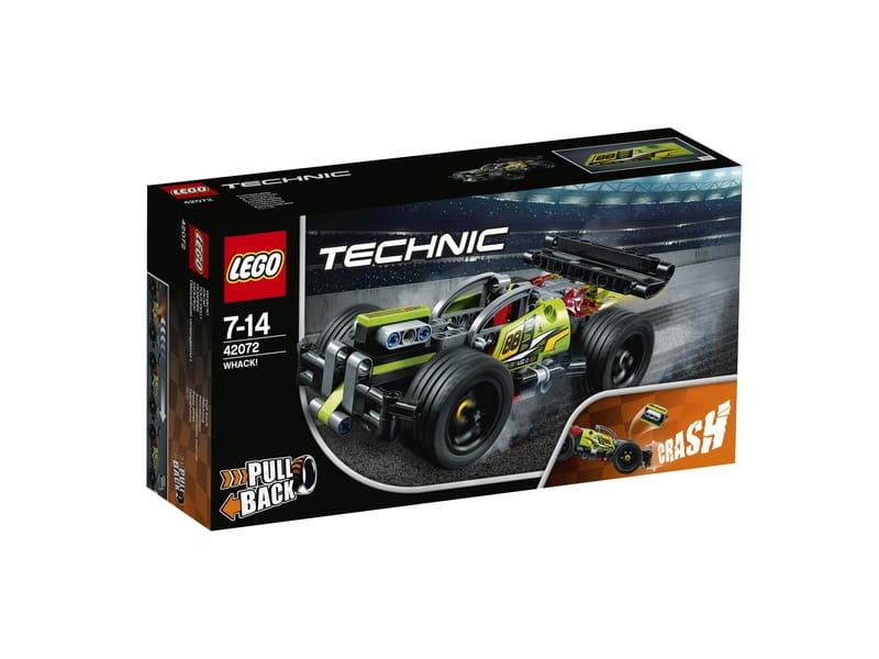 LEGO Technic 42072 Żółta wyścigówka