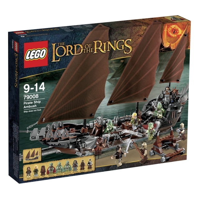 LEGO LORD OF THE RINGS 79008 Zasadzka na statku pirackim