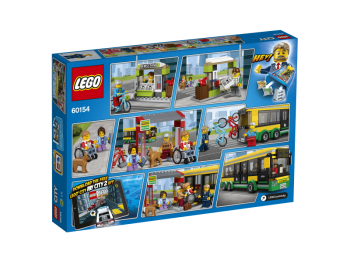 LEGO City 60154 Przystanek autobusowy