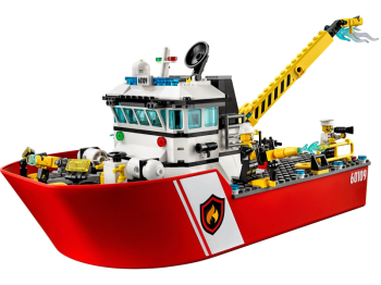 LEGO City 60109 Łódź strażacka