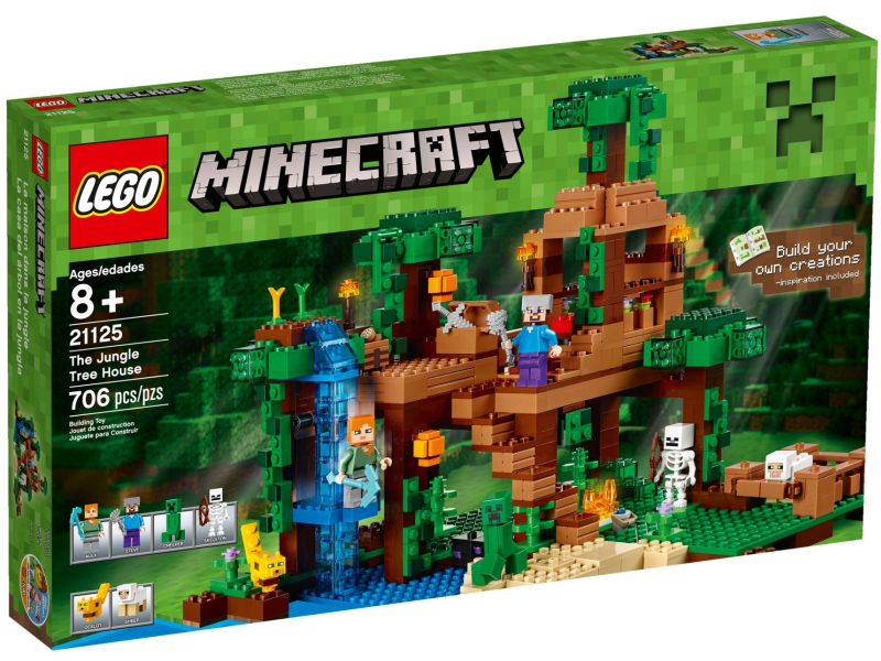 LEGO Minecraft 21125 Domek na drzewie w dżungli