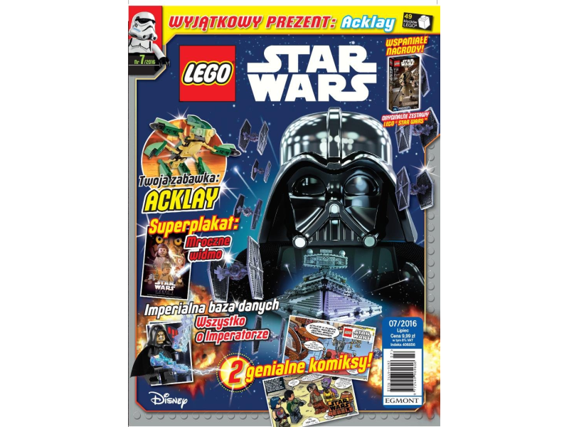 LEGO Star Wars 406856 magazyn 7/2016 + Acklay