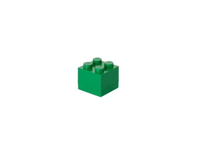 LEGO 40111734 Pojemnik na klocki 2x2 MINI zielony