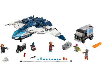 LEGO SuperHeroes 76032  Pościg Avengersów w Quinjecie