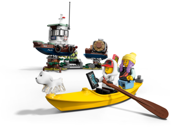  LEGO Hidden Side 70419 Wrak łodzi rybackiej