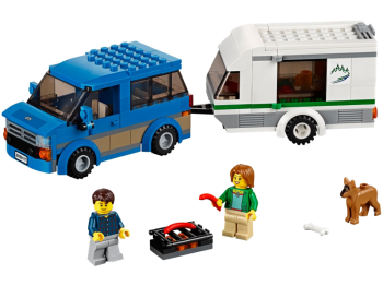 LEGO City 60117 Van z przyczepą kampingową