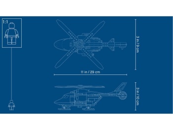 LEGO City 60179  Helikopter medyczny