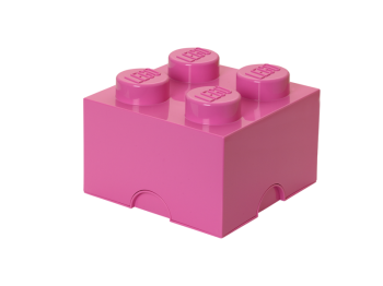  LEGO 40031739 Pojemnik na klocki 2x2 różowy