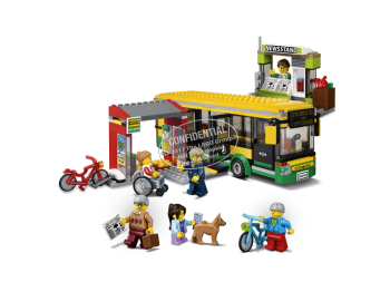 LEGO City 60154 Przystanek autobusowy