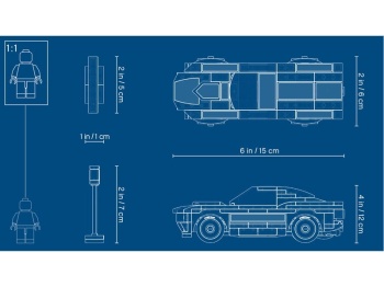 LEGO Speed Champions 75884 Ford Mustang Fastback z 1968 r.
