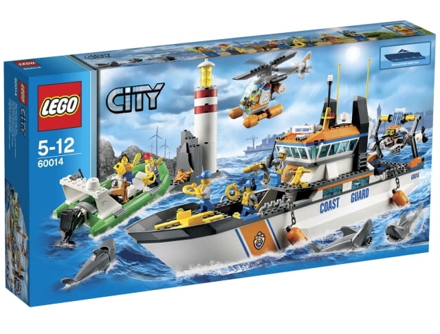 LEGO CITY 60014 Patrol straży przybrzeżnej
