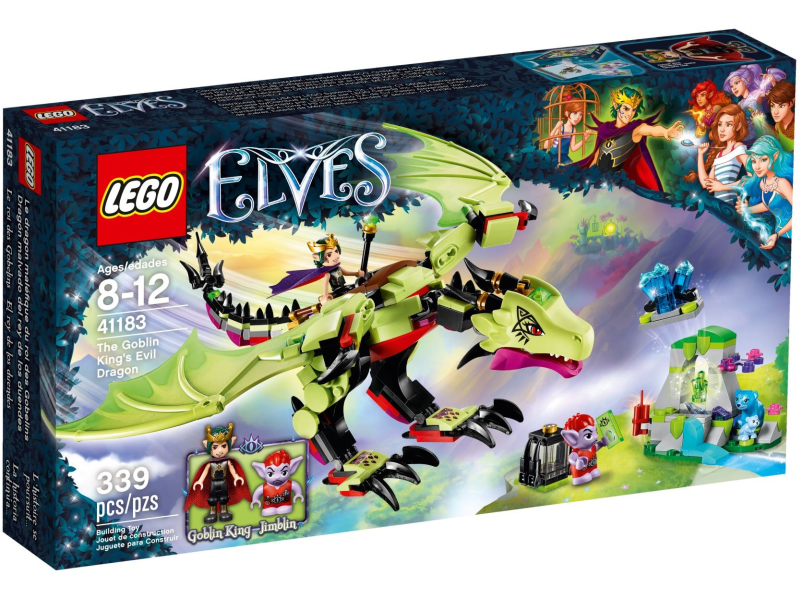 LEGO Elves 41183 Zły smok Króla Goblinów