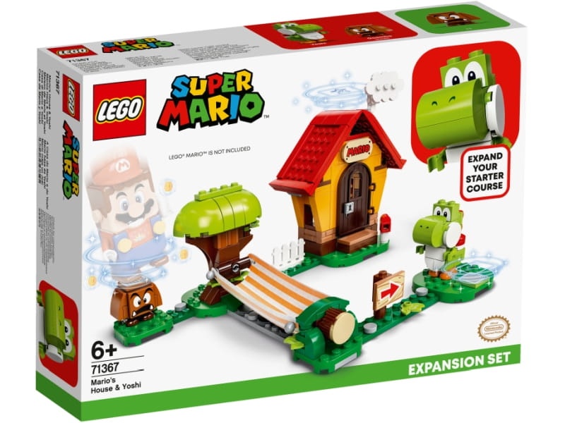 LEGO Super Mario 71367 Yoshi i dom Mario - zestaw rozszerzający