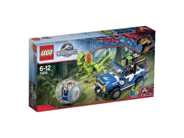 LEGO Park Jurajski 75916 Zasadzka dilofozaura