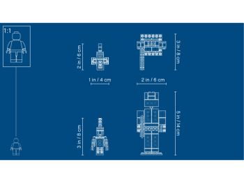  LEGO Minecraft 21148 BigFig - Steve z papugą