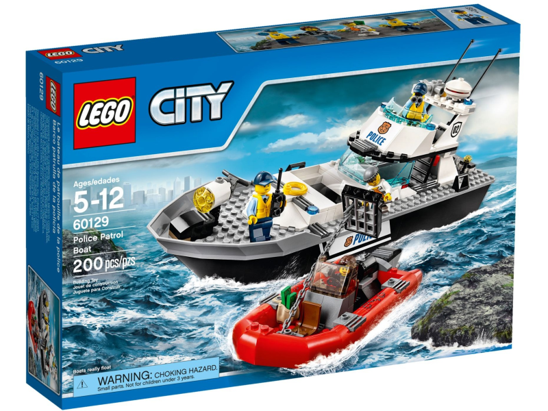 LEGO City 60129 Policyjna łódź patrolowa