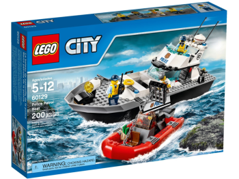 LEGO City 60129 Policyjna łódź patrolowa