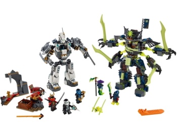 LEGO Ninjago 70737 Starcie tytanów Mech