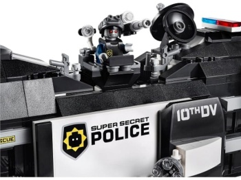 LEGO Movie 70815 Statek tajnej policji