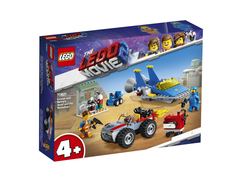  LEGO Movie 70821 Warsztat Emmeta i Benka