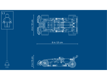 LEGO Technic 42091 Policyjny pościg