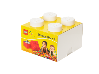  LEGO 40031735 Pojemnik na klocki 2x2 biały