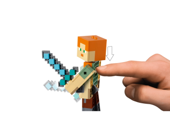 LEGO Minecraft 21149 BigFig - Alex z kurczakiem