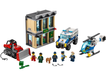 LEGO City 60140 Włamanie buldożerem