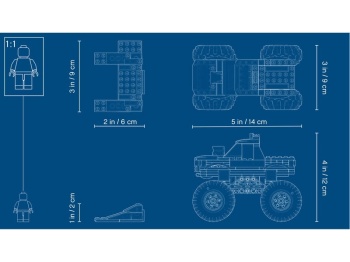 LEGO City 60180  Monster truck