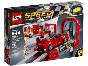  LEGO Speed Champions 75882 Ferrari FXX K i centrum techniczne