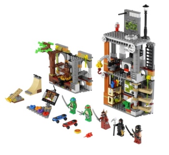 LEGO TURTLES 79103 Atak na jaskinię żółwi