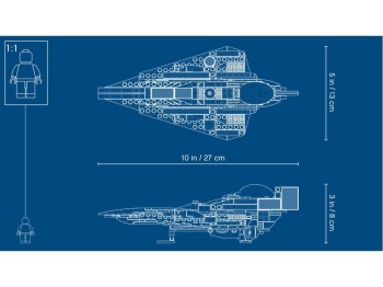 LEGO Star Wars 75214 Jedi Starfighter Anakina