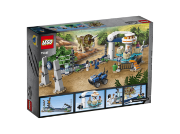  LEGO Jurassic World 75937 Atak triceratopsa