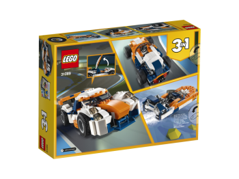  LEGO Creator 31089 Słoneczna wyścigówka 