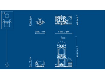 LEGO Disney Princess 41162 Królewskie przyjęcie Arielki, Aurory i Tiany