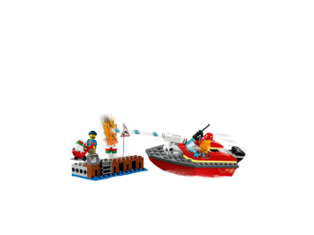LEGO City 60213 Pożar w dokach