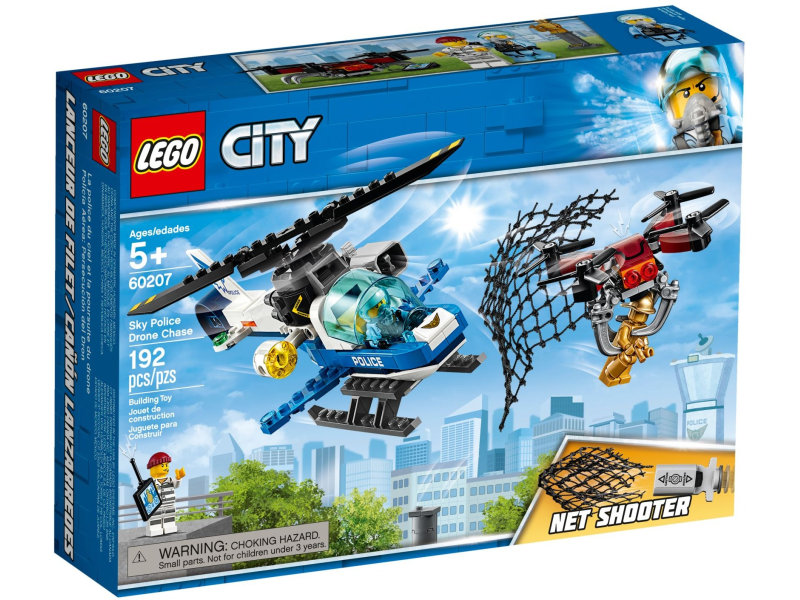  LEGO City 60207 Pościg policyjnym dronem