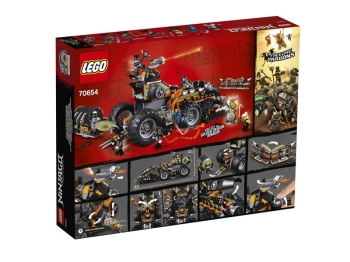 LEGO Ninjago 70654 Dieselnauta