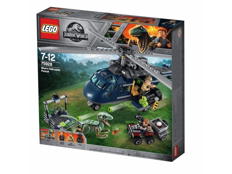 LEGO Jurassic World 75928 Pościg niebieskim helikopterem