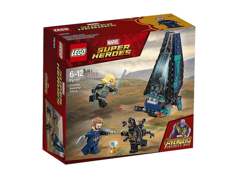 LEGO Super Heroes 76101 Atak statku Outriderów